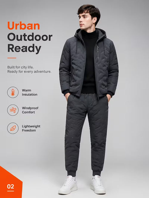 Alternative (Focus on Cold & Activity): UCB Arctic Armor Men’s Rugged Fleece-Lined Insulated Pants – Durable Softshell for Winter Work & Adventure