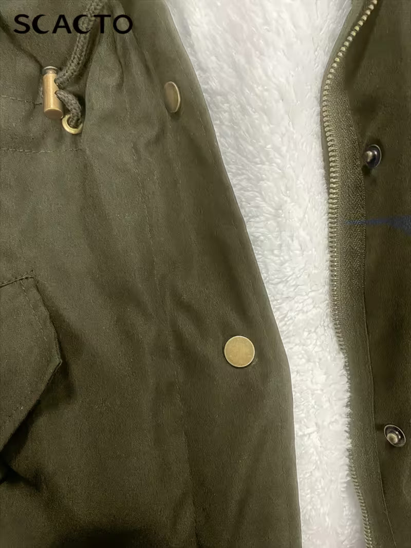 Gentleman Boutique "Avenue Heritage" Retro Faux-Hooded Hunting Coat