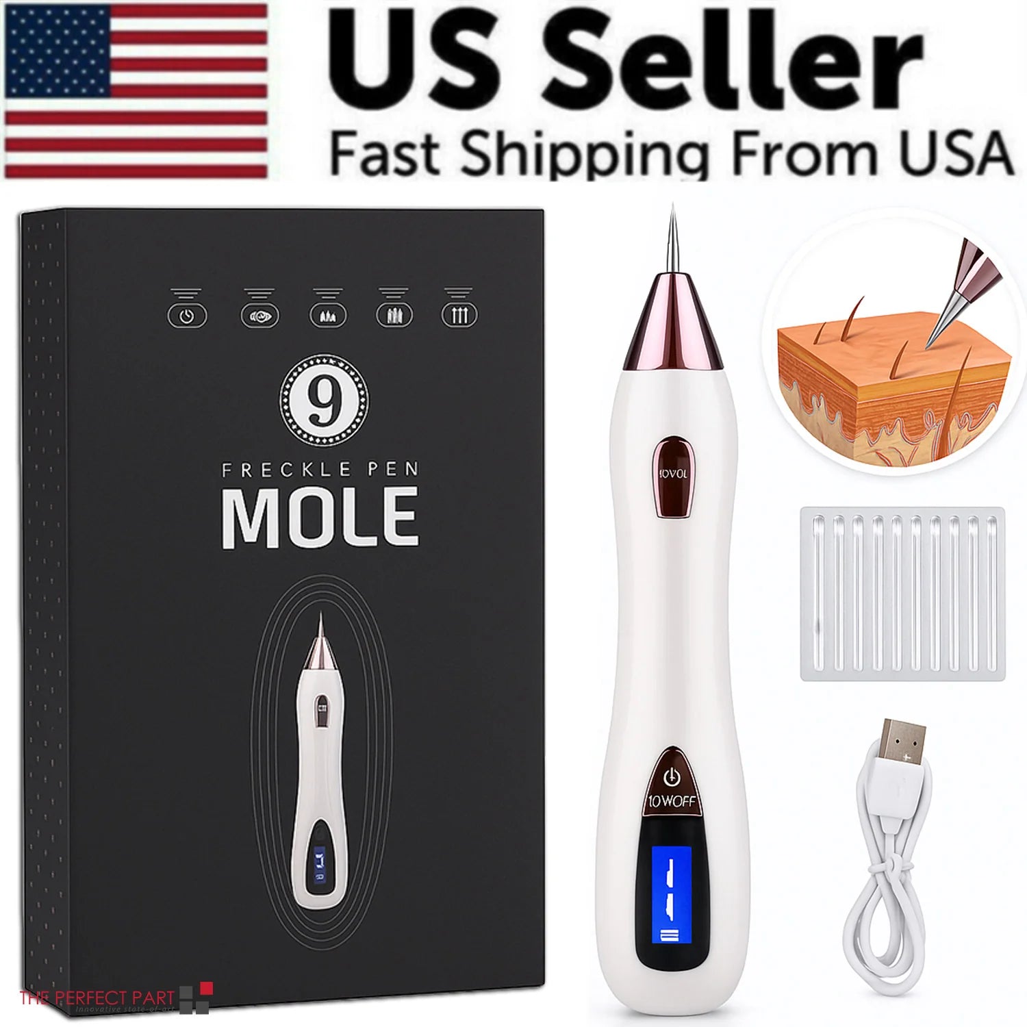 Anti-Aging Laser Plasma Pen Mole Removal Dark Spot Skin Tag Tattoo Wart Remover