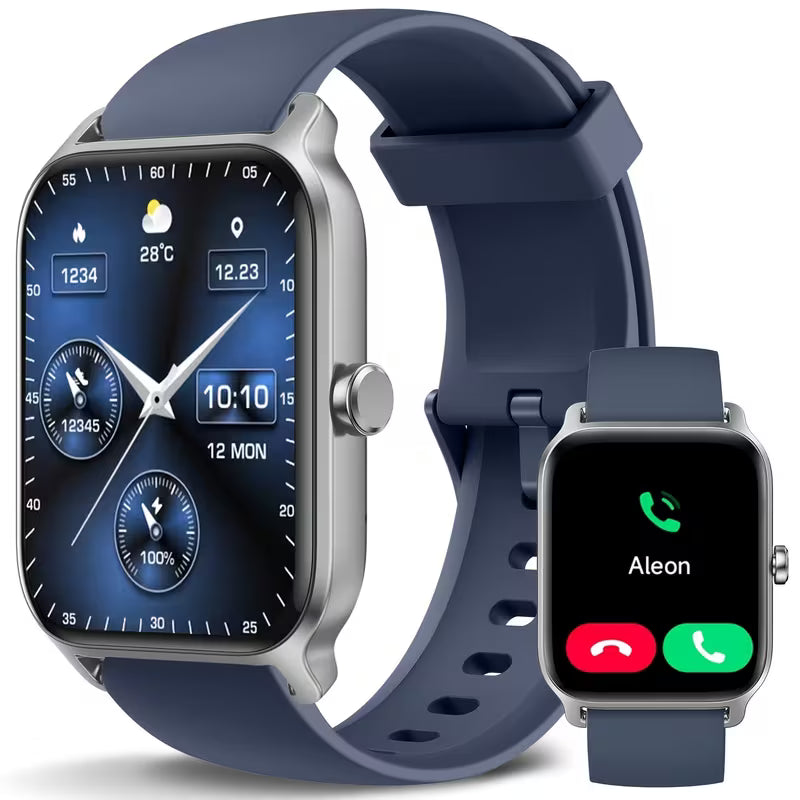 UCB "Aura Chrono" 1.8" HD Smart Watch & Executive Fitness Dashboard