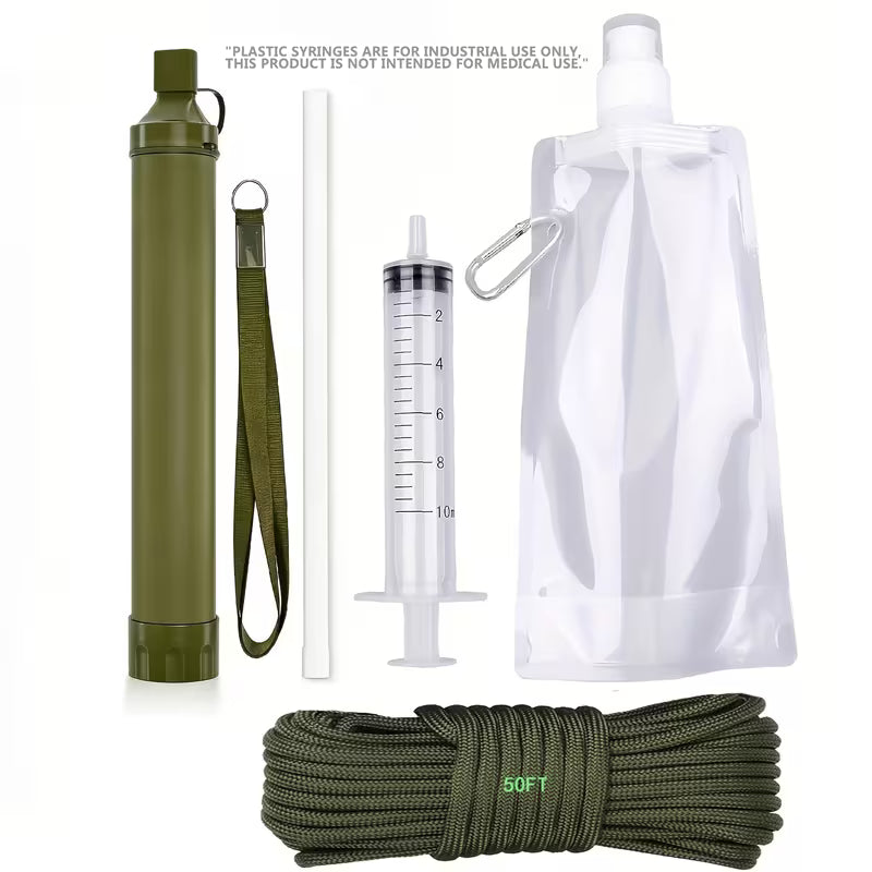 UCB "Aura Pure Hydro" 10,000-Gallon Emergency Straw Water Filter Kit (2-Pack)