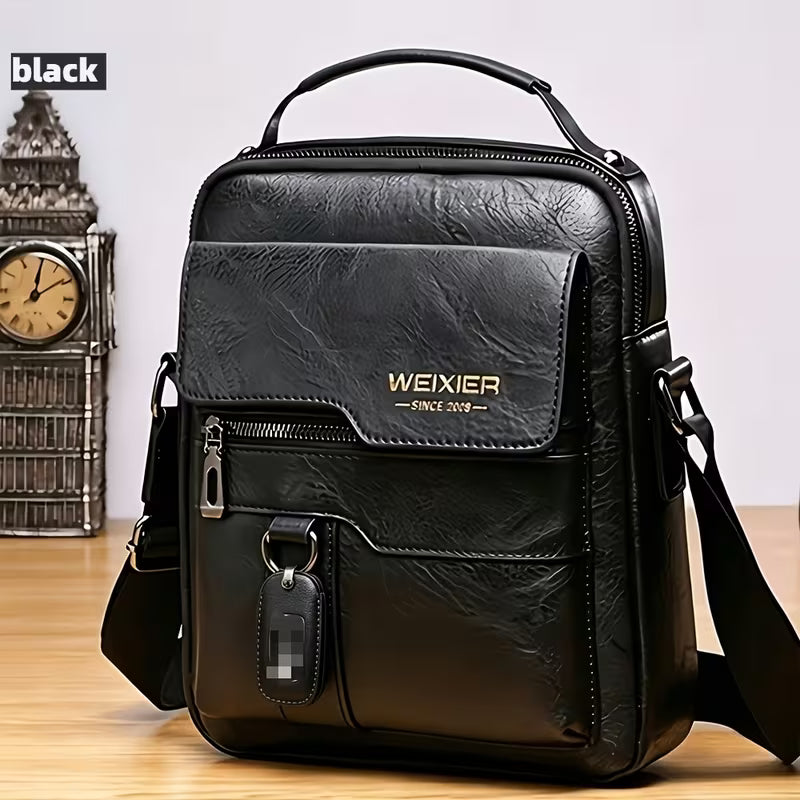 Gentleman Boutique "Vanguard Outlaw" Vintage Genuine Leather Executive Backpack