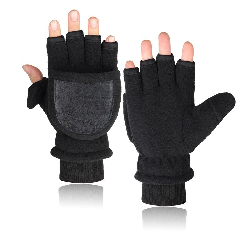 Men’s Convertible 2-in-1 Winter Flip Gloves
