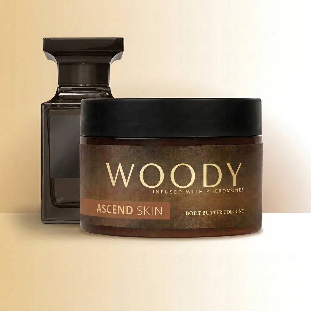 Men’s Luxury Fragrance Hydrating Body Butter – Ultra-Rich Shea & Cocoa Butter Solid Cologne