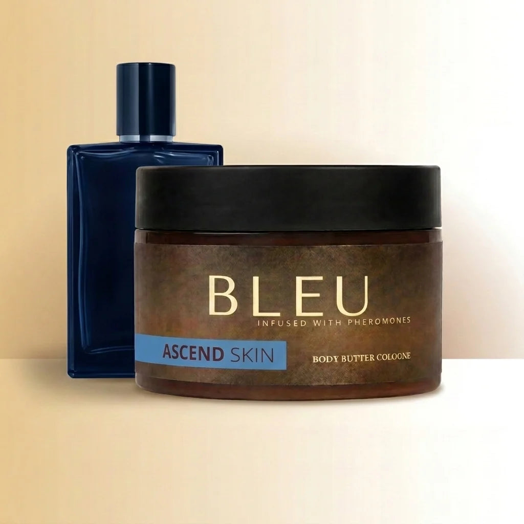 Men’s Luxury Fragrance Hydrating Body Butter – Ultra-Rich Shea & Cocoa Butter Solid Cologne