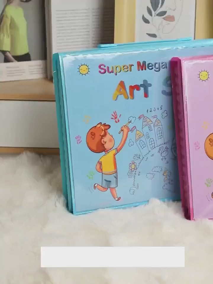 Miss Diva "Junior Artist Studio" 228-Piece Deluxe Children's Painting &amp; Drawing Art Ki