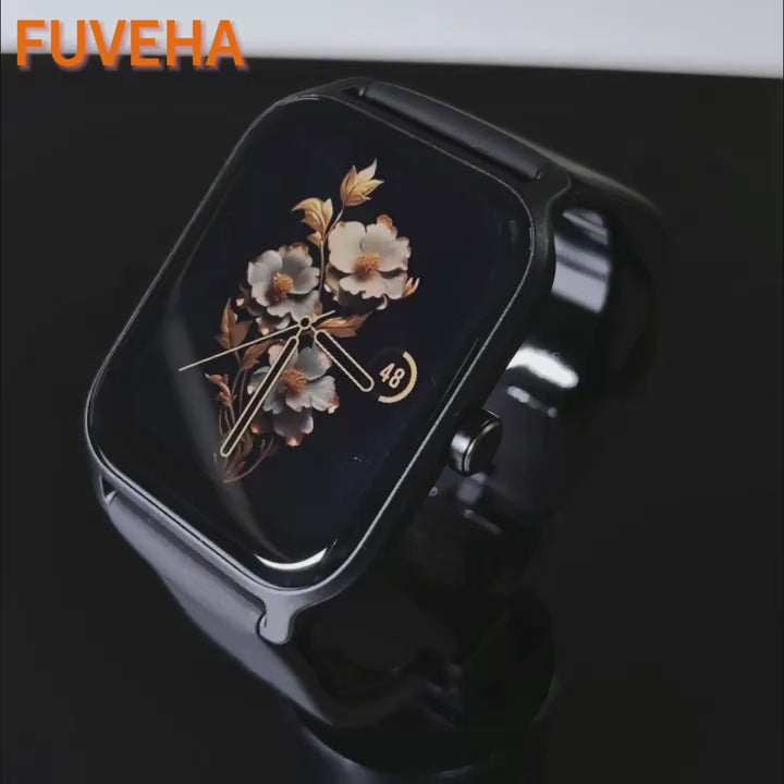UCB "Aura Chrono" 1.8" HD Smart Watch & Executive Fitness Dashboard