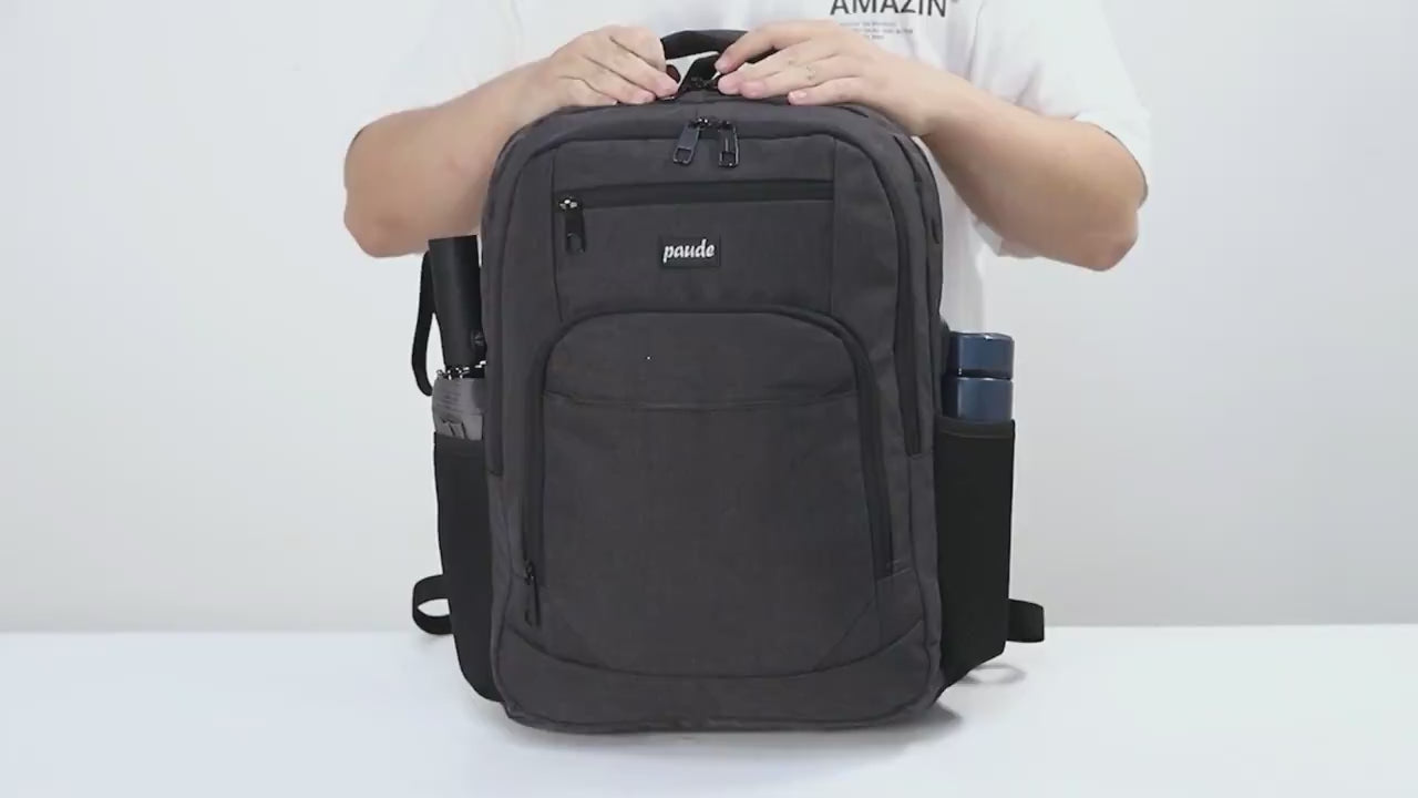 Gentleman Boutique "Vanguard Commuter" 15.6" TSA Smart Laptop Backpack