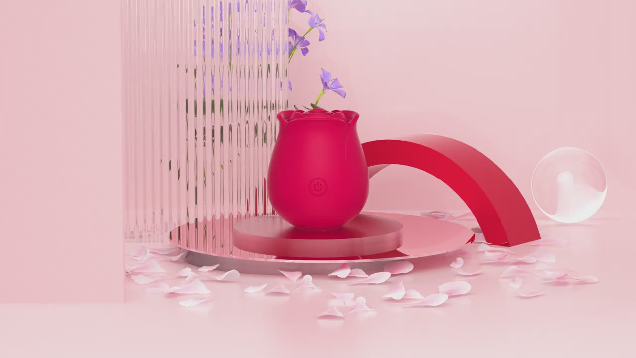 UCB "Aura Rose" Dual-Action Precision Wellness Massager