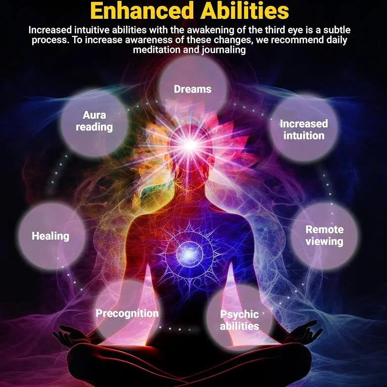 Organic Haritaki Capsules for Third Eye Awakening & Mental Clarity – 100 Vegetarian Capsules (Kailash Herbals)